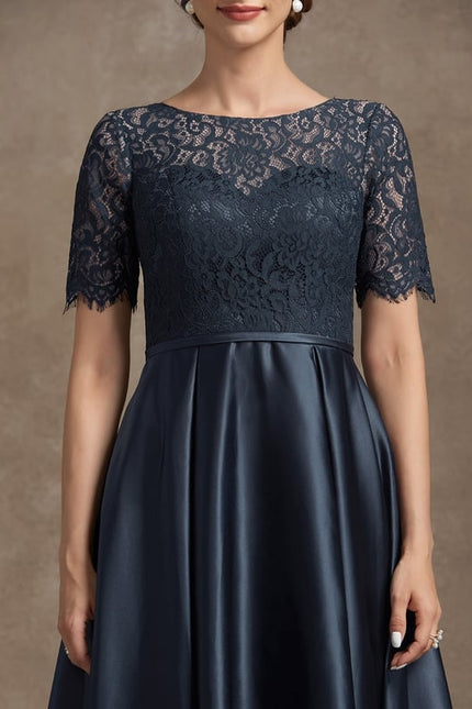 Robe Trapèze Éclat Nocturne - gallery 5