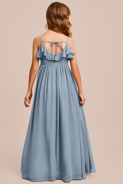 Robe Trapèze Vert Doux Éclat - gallery 5