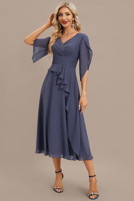 Robe Trapèze Vaporeuse Sereine - gallery 1