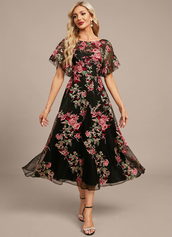 Robe Trapèze Floral Envolée