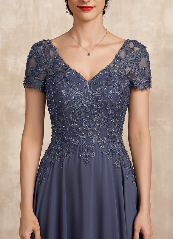 Robe Trapèze Satinée Étoilée - gallery 2