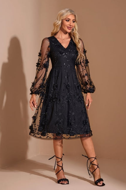 Robe Trapeze Col V - gallery 1