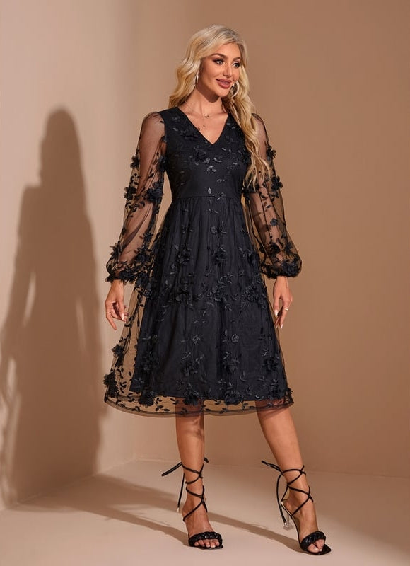 Robe Trapeze Col V - gallery 1