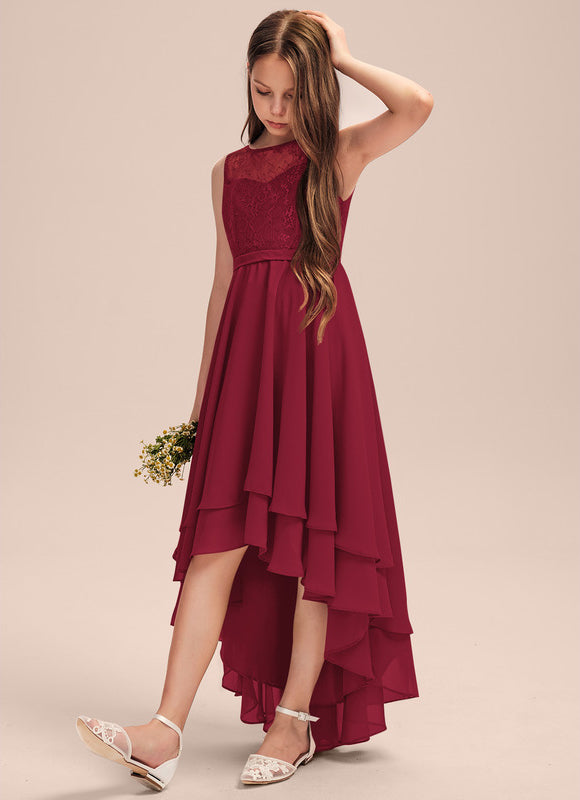 Robe Trapèze Bordeaux Fluidité - gallery 1
