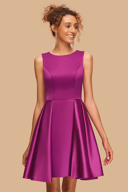Robe Trapèze Rosée Enchantée - gallery 3