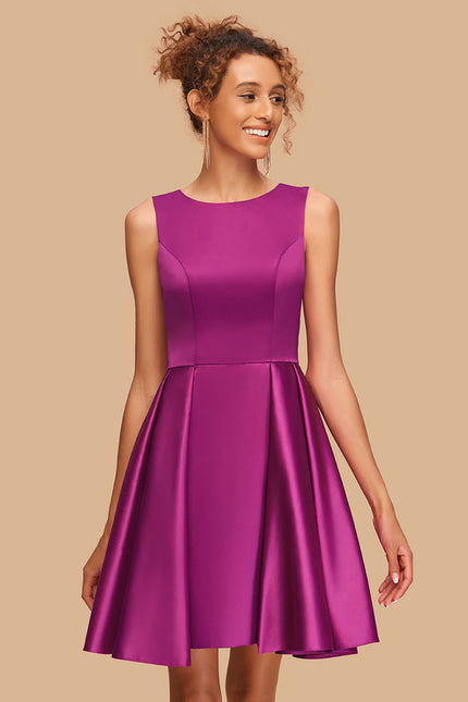 Robe Trapèze Rosée Enchantée - gallery 3