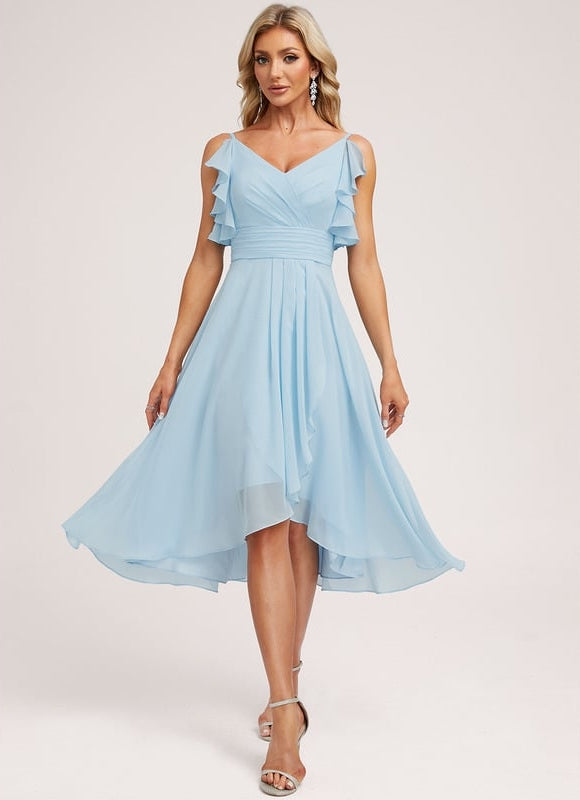 Robe Trapèze Fluide Asymétrique