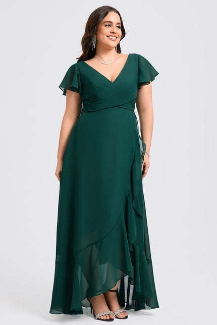 Robe Trapèze Fluide Asymétrique - gallery 8