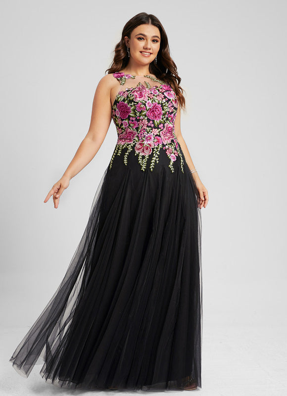 Robe Trapèze Fleur De Sombrelle - gallery 4