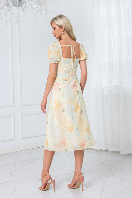 Robe Trapèze Chiffon Pastel - gallery 8