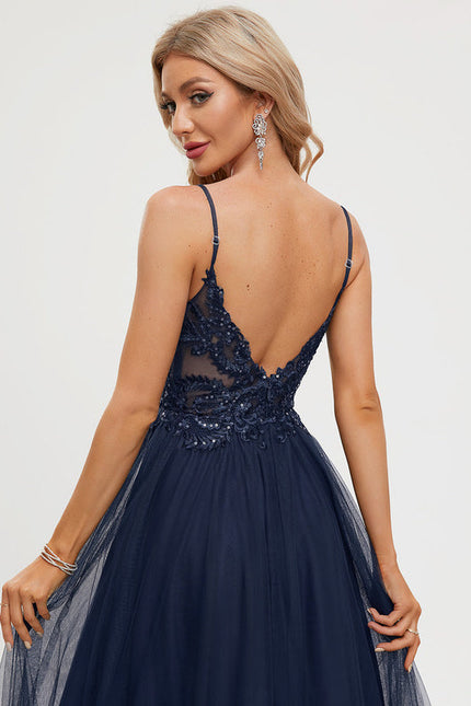 Robe Trapèze Sublime Chiffon Étoilé - gallery 3