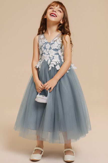 Robe Trapèze Brise De Tulle - gallery 3