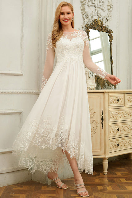 Robe Trapèze Élégie Cristalline - gallery 3