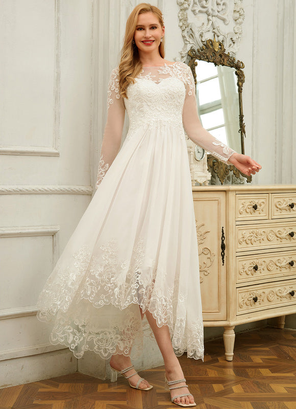 Robe Trapèze Élégie Cristalline - gallery 3