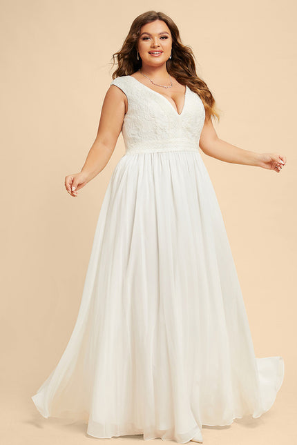Robe Trapèze Éblouissante Aérienne - gallery 7