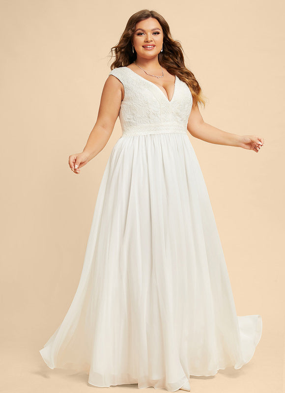 Robe Trapèze Éblouissante Aérienne - gallery 7