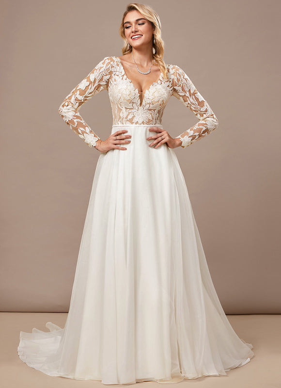 Robe Trapèze Organza Élégante - gallery 3