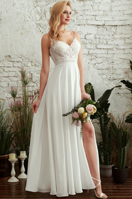 Robe Trapèze Éblouissante Aérienne - gallery 3