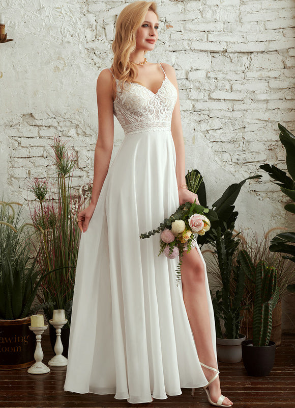 Robe Trapèze Éblouissante Aérienne - gallery 3