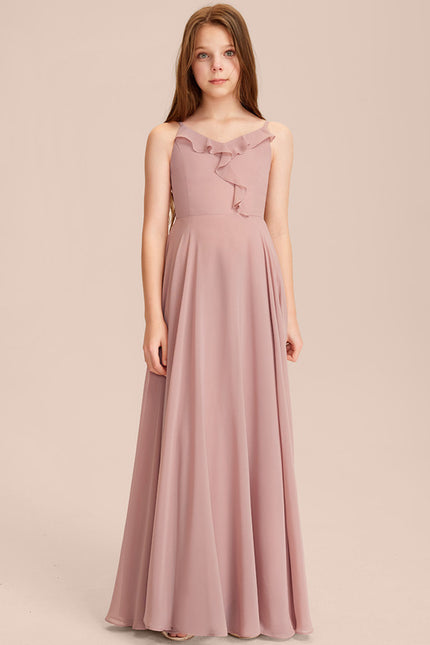 Robe Trapèze Vert Doux Éclat - gallery 4