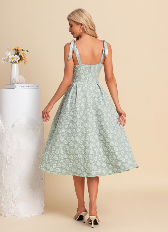 Robe Trapèze Sereine Mint - gallery 1