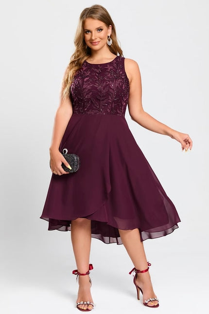 Robe Trapèze Douce Allure - gallery 8