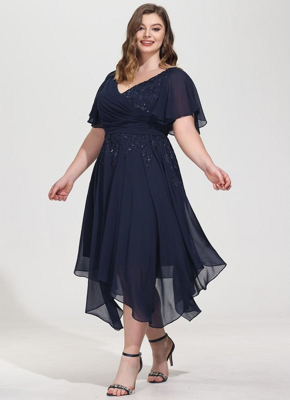 Robe Trapèze Chic Noir Dentelle - gallery 9