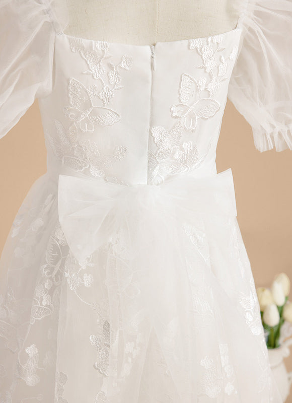 Robe Trapèze Fille Mariage Éclat - gallery 9
