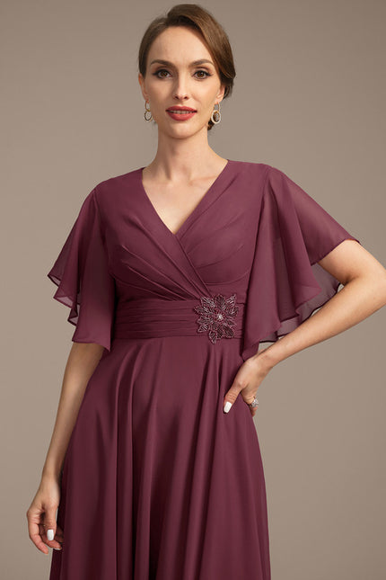 Robe Trapèze Éclat De Vague - gallery 1
