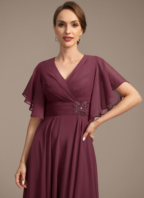Robe Trapèze Éclat De Vague - gallery 1