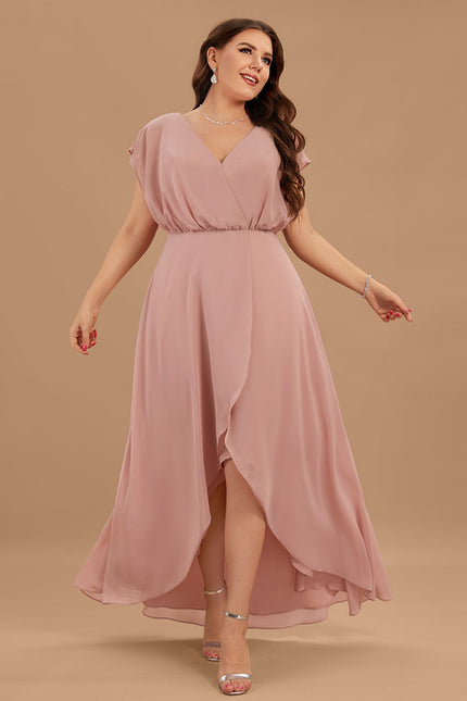 Robe Trapèze Aérienne Vert Pâle - gallery 6