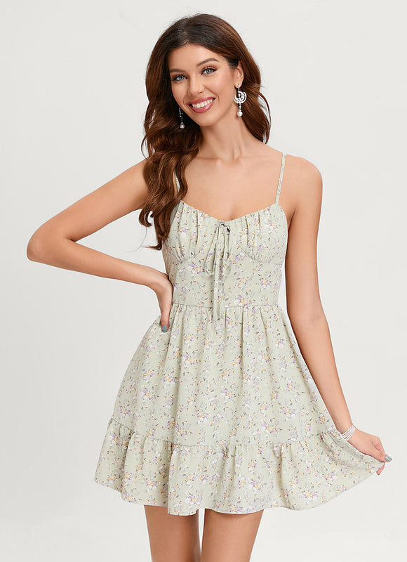 Robe Trapèze Brise De Printemps