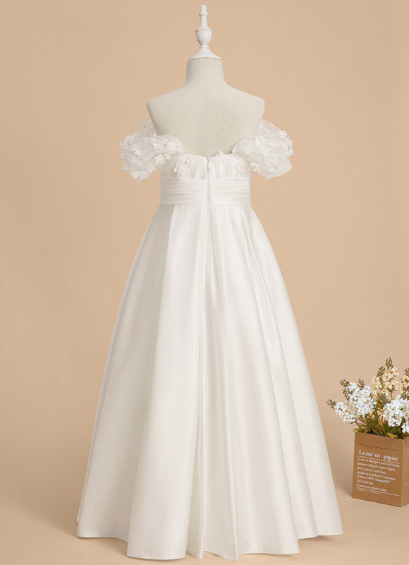 Robe Trapèze Enchantement Écrue - gallery 5