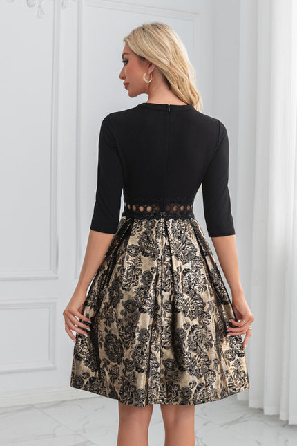 Robe Trapèze Chic Baroque - gallery 1