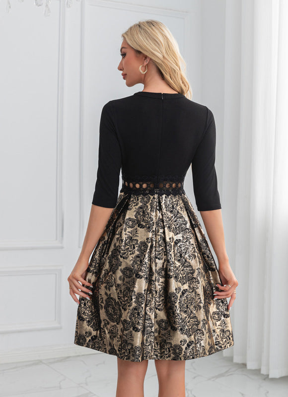 Robe Trapèze Chic Baroque - gallery 1