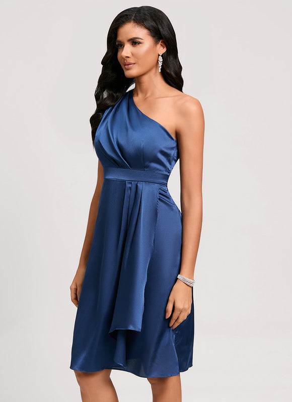 Robe Trapèze Reflet Azur - gallery 2