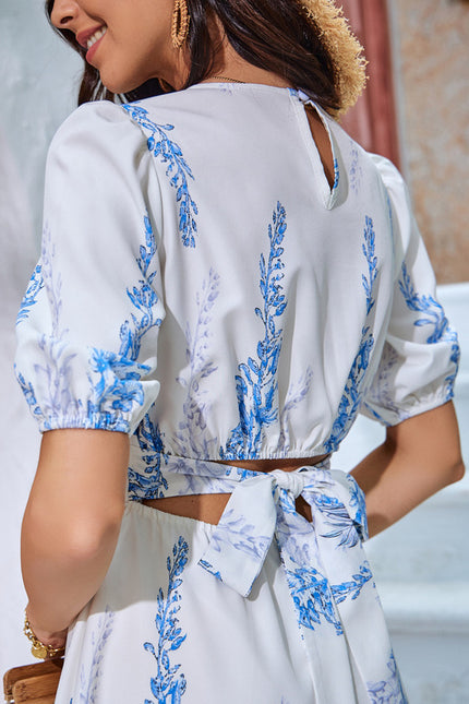 Robe Trapèze Émeraude Évasée - gallery 3