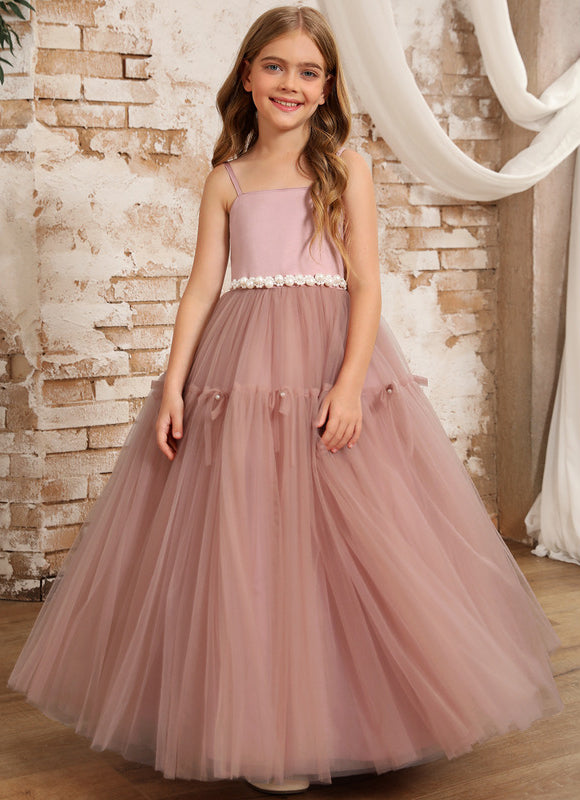 Robe Trapèze Rosée Élégante - gallery 1