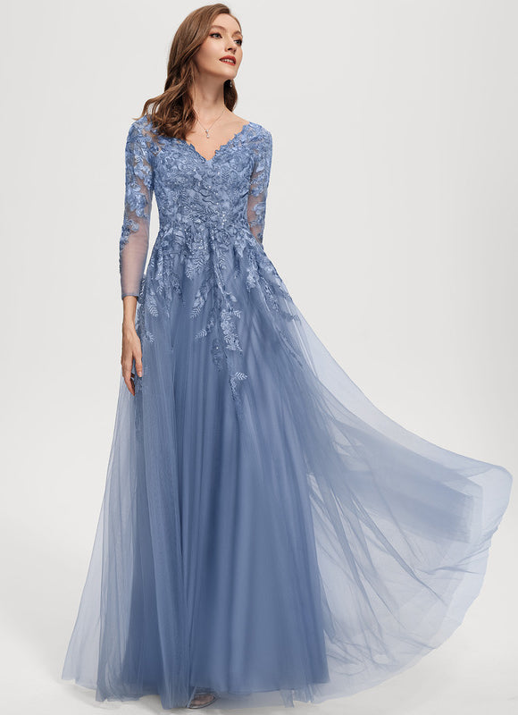 Robe Trapèze Élégance Grise Tulle