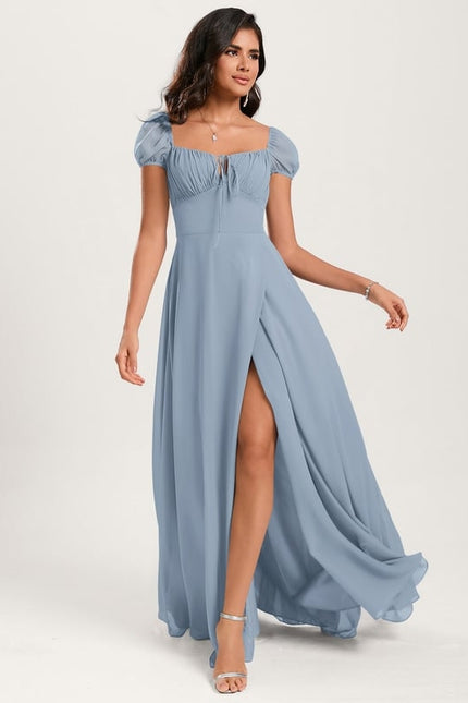 Robe Trapèze Flottante Aqua