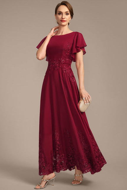 Robe Trapèze Rouge Envoûtant - gallery 2