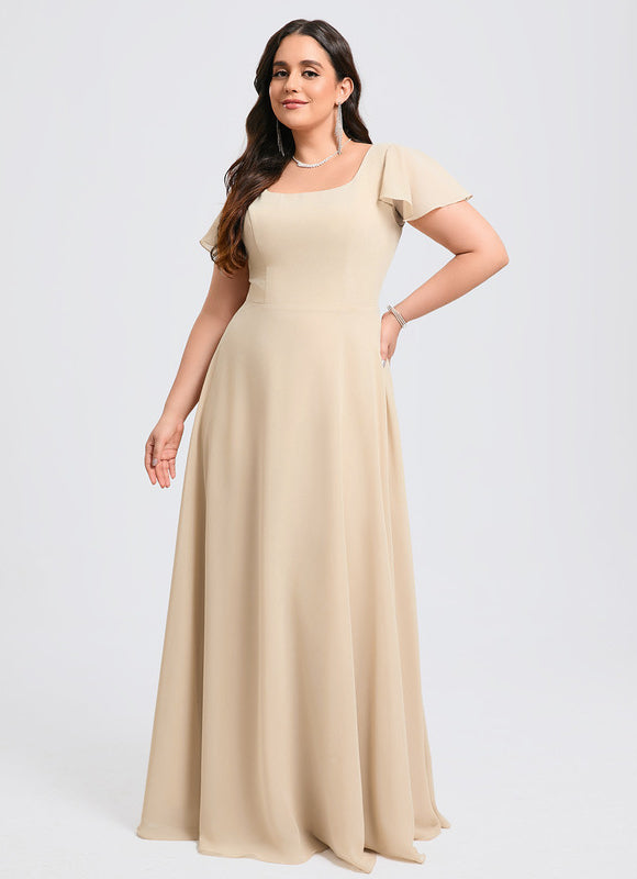 Robe Trapèze Flottante Aqua - gallery 7