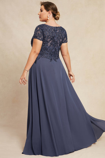 Robe Trapèze Satinée Étoilée - gallery 8