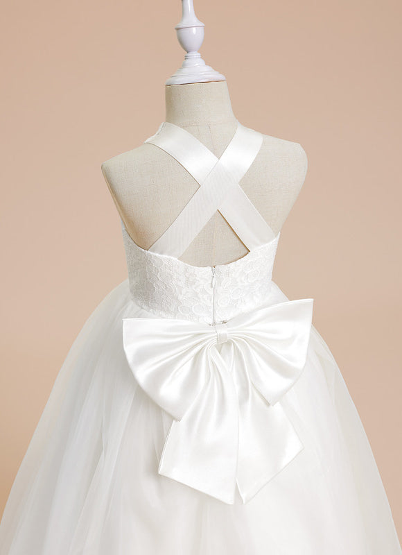 Robe Trapèze Nœud Éclatant - gallery 1