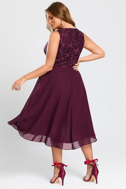 Robe Trapèze Douce Allure - gallery 7