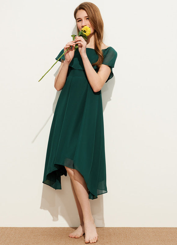 Robe Trapèze Élément Vaporeux - gallery 3