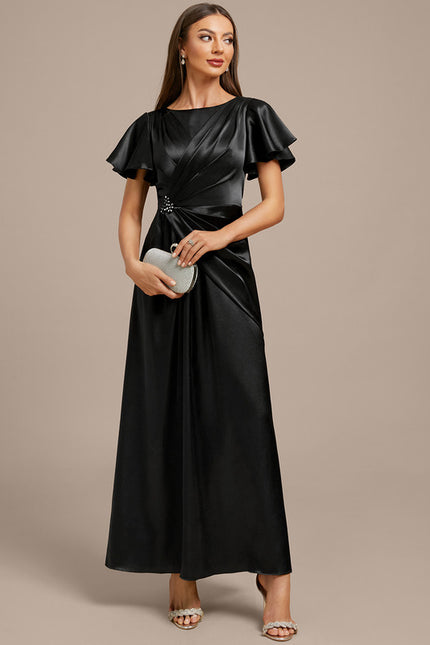Robe Trapèze Élégante Fluide - gallery 4