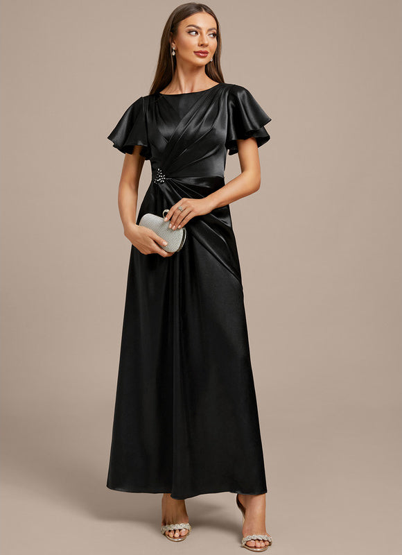 Robe Trapèze Élégante Fluide - gallery 4