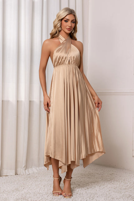 Robe Trapèze Mi-Longue - gallery 5