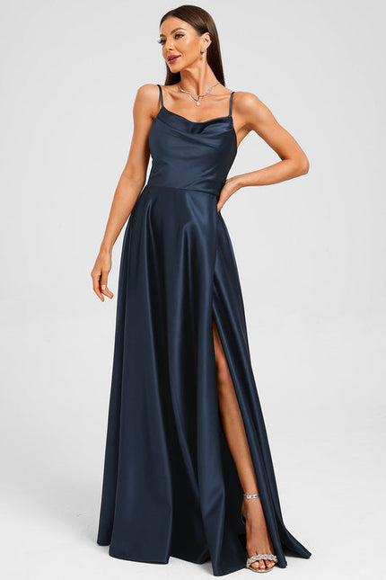 Robe Trapeze Satin